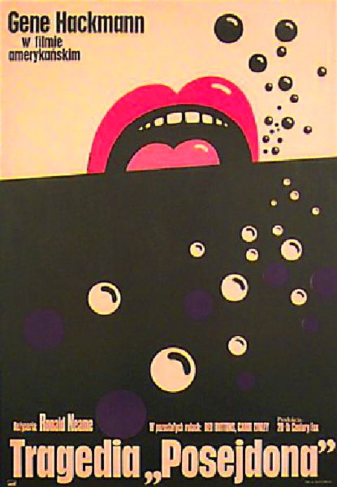 The Poseidon Adventure Original 1976 Polish A1 Movie Poster