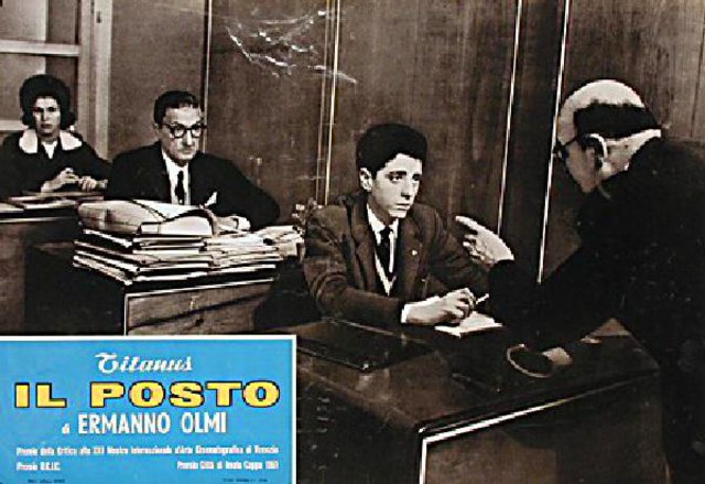 Il Posto Original 1961 Italian Fotobusta Movie Poster
