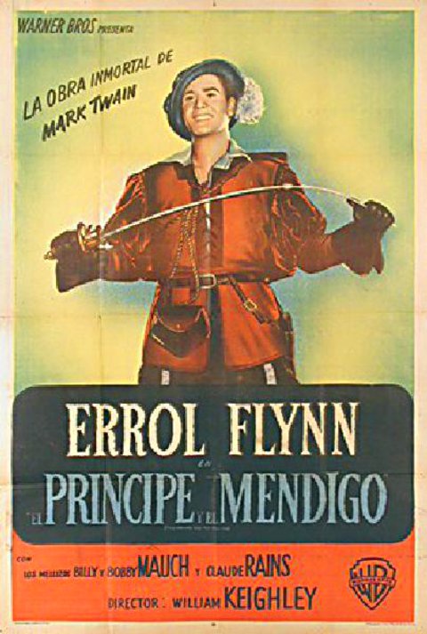 The Prince and the Pauper Original 1937 Argentine Movie Poster
