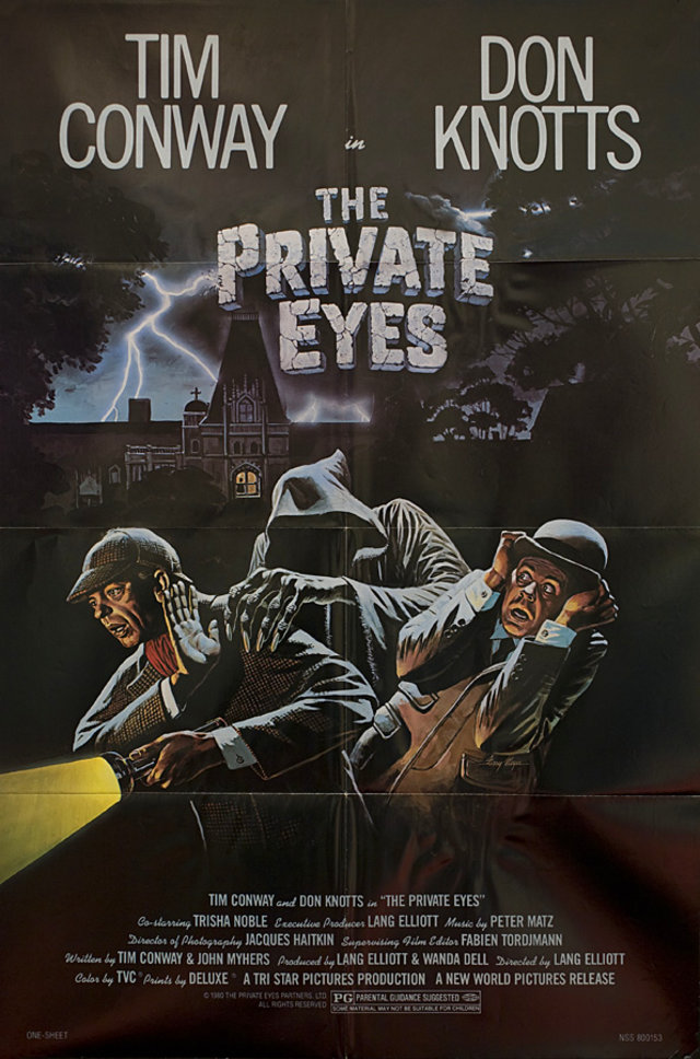 The Private Eyes Original 1980 U.S. One Sheet Movie Poster