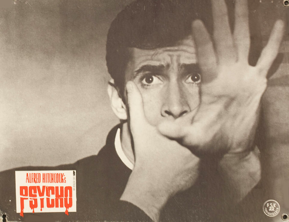 Psycho Original R1980s German Scene Card