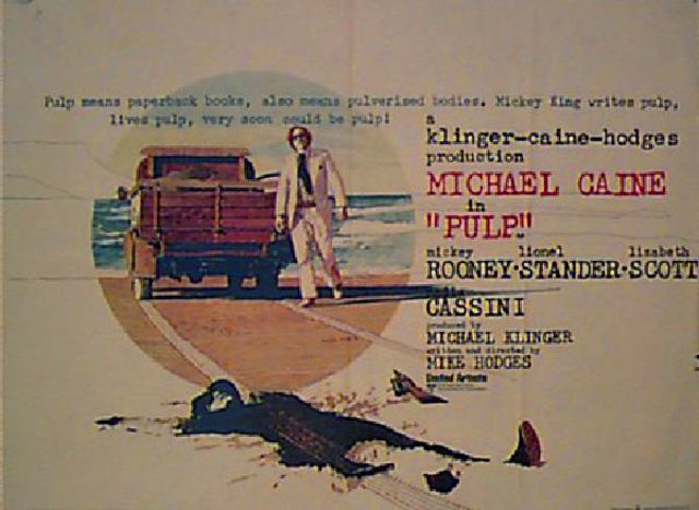 Pulp Original 1972 British Quad Movie Poster