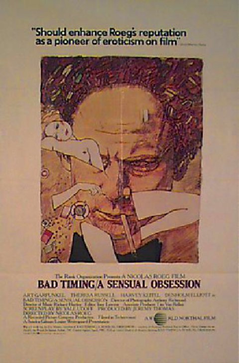 Bad Timing: A Sensual Obsession Original 1980 U.S. One Sheet Movie Poster