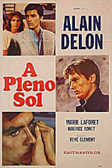 Purple Noon Original R1970s Argentine Movie Poster