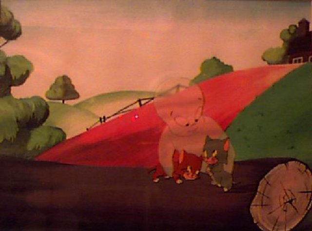 Puss 'n' Boos Original 1954 U.S. Animation Cel