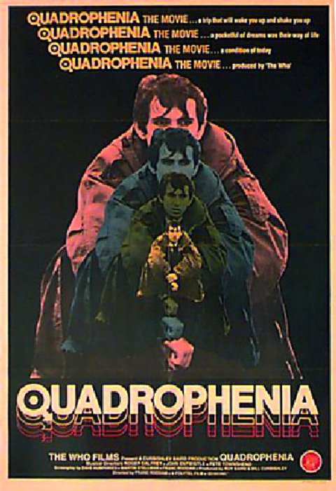 Quadrophenia Original 1979 British One Sheet Movie Poster