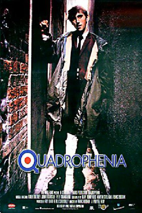 Quadrophenia Original 1990s U.S. Video Movie Poster