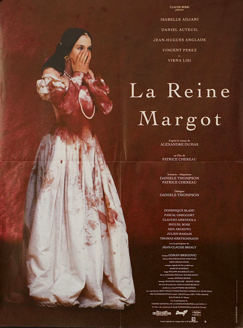Queen Margot Original 1994 French Grande Movie Poster