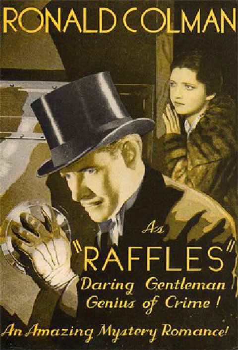 Raffles Original 1930 U.S. Movie Herald