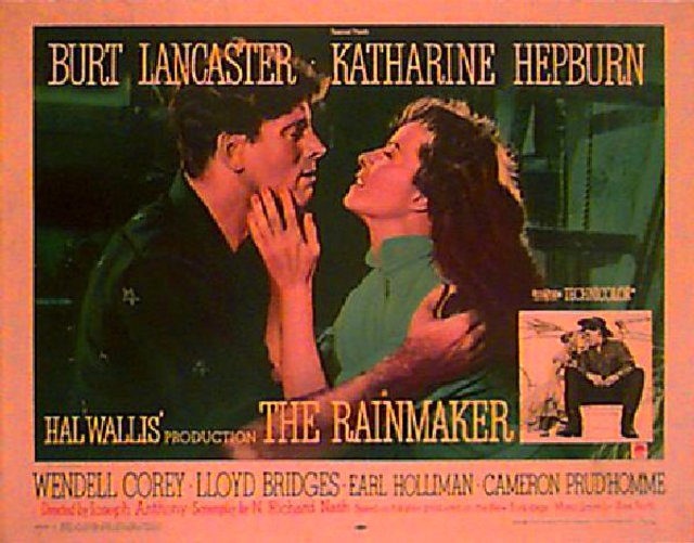 The Rainmaker Original 1956 U.S. Half Sheet Movie Poster