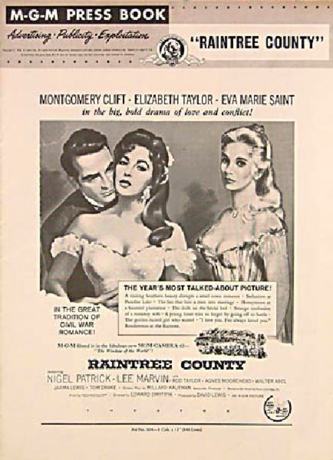 Raintree County Original 1958 U.S. Movie Pressbook