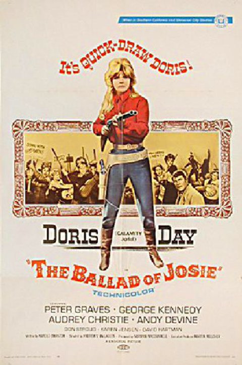 The Ballad of Josie Original 1968 U.S. One Sheet Movie Poster