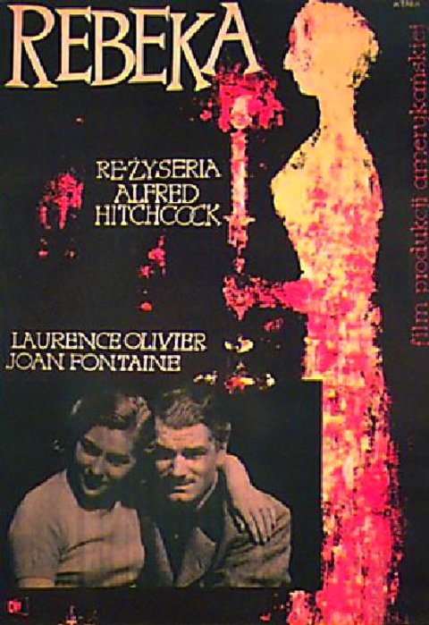 Rebecca Original 1959 Polish A1 Movie Poster