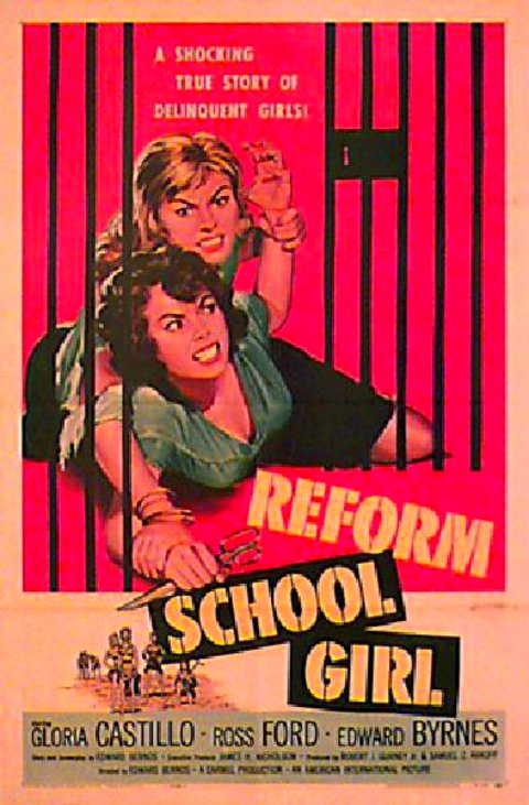 Reform School Girl Original 1957 U.S. One Sheet Movie Poster