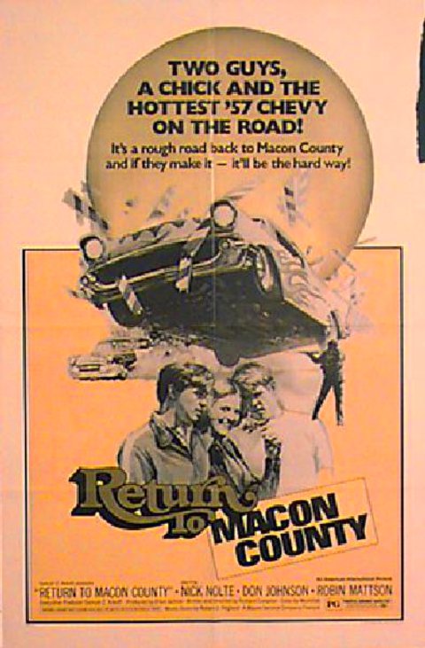 Return to Macon County Original 1975 U.S. One Sheet Movie Poster