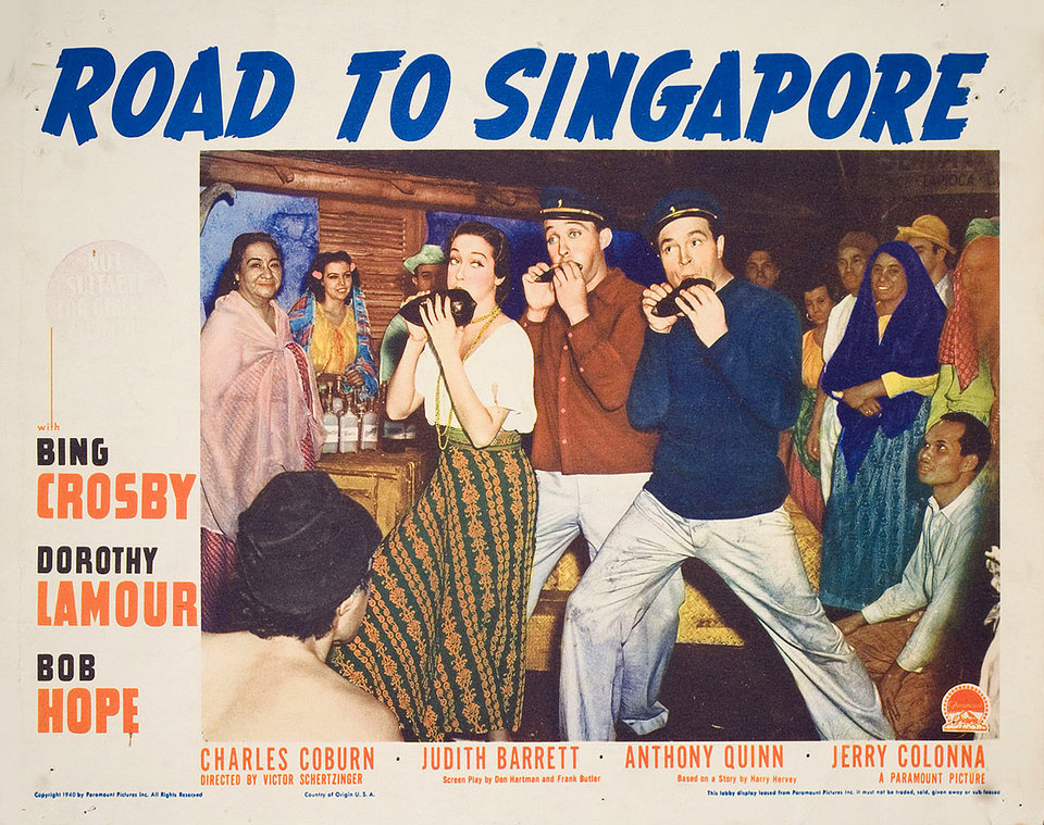 Road to Singapore Original 1940 U.S. Scene Card