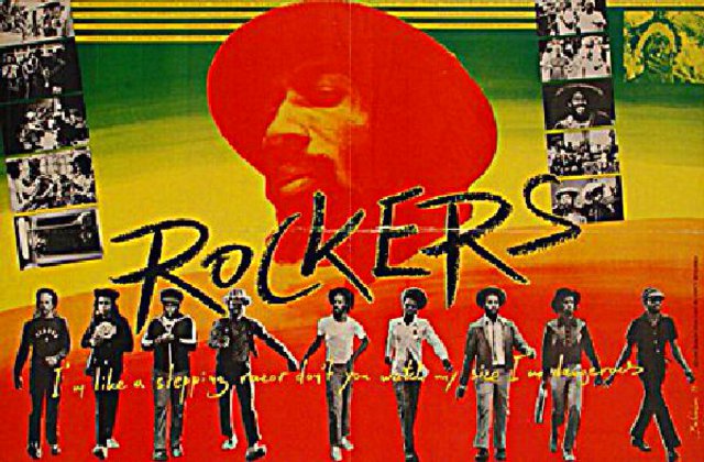 Rockers Original 1980 British Double Crown Movie Poster