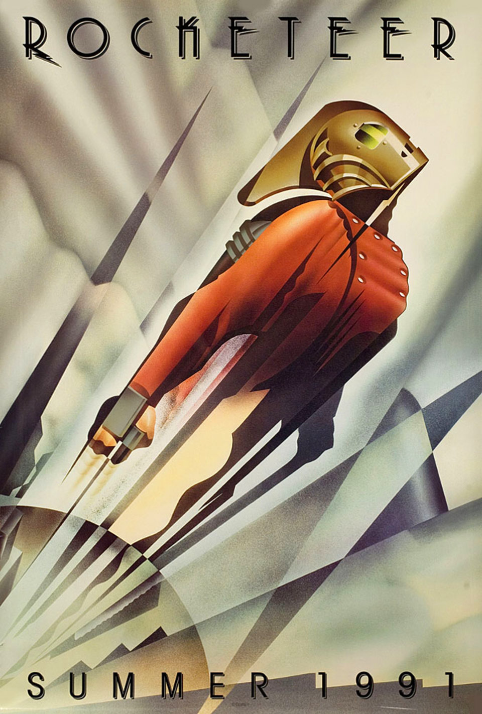 The Rocketeer Original 1991 U.S. One Sheet Movie Poster