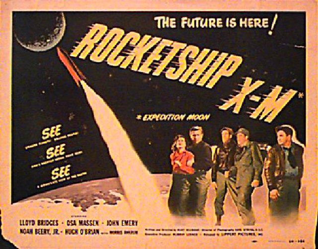 Rocketship X-M Original 1950 U.S. Half Sheet Movie Poster