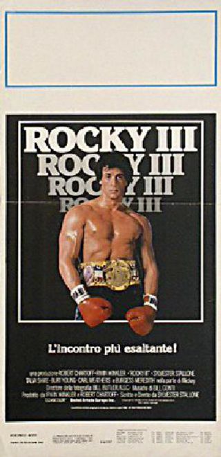 Rocky III (1982) Original Movie Posters - Posteritati Movie Poster