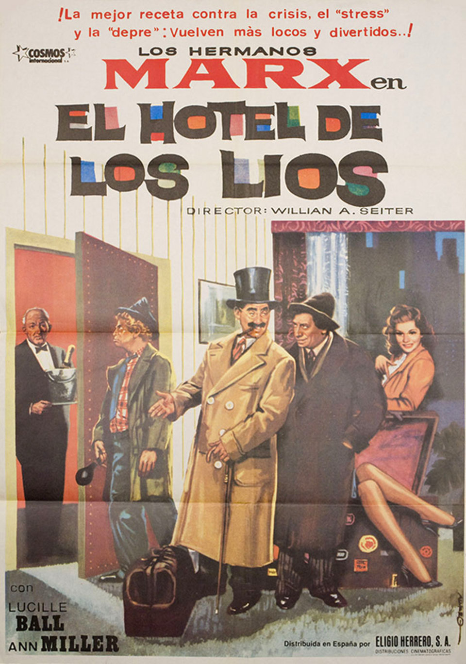 Room Service Original R1960s Spanish B1 Movie Poster