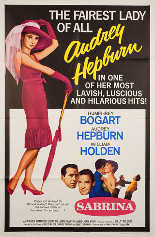 sabrina 1954 poster