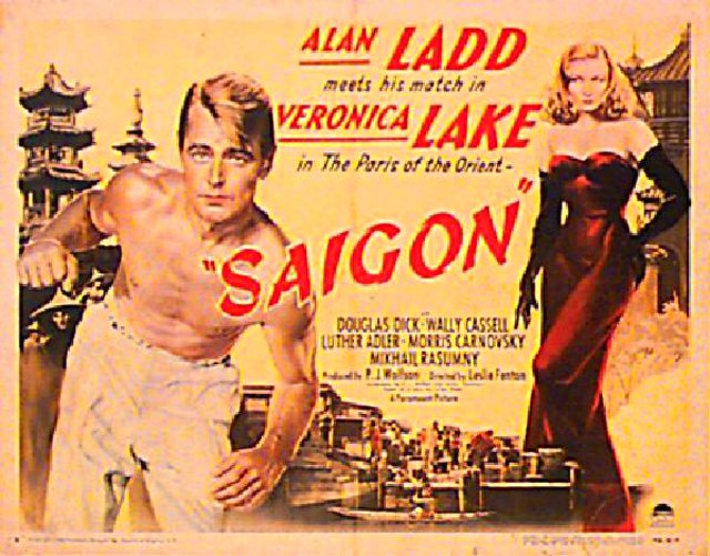 Saigon Original 1948 U.S. Half Sheet Movie Poster