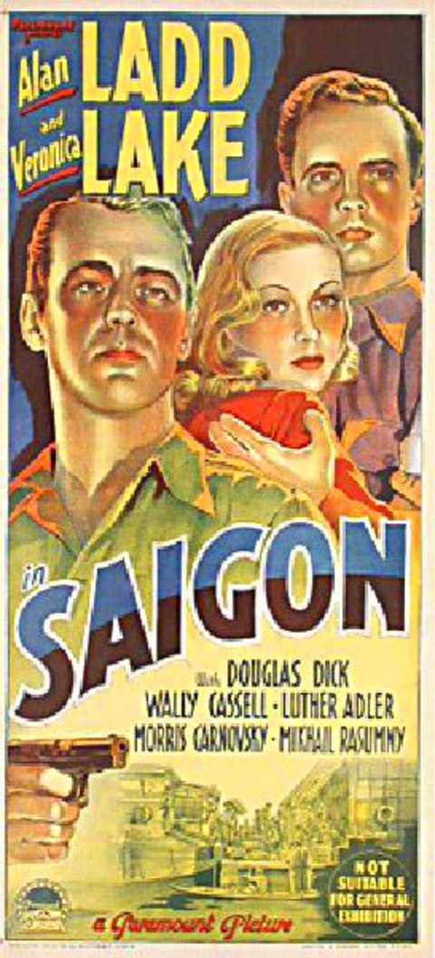 Saigon Original 1948 Australian Daybill Movie Poster