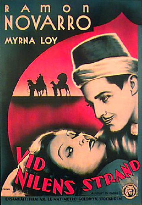 The Barbarian 1933 Swedish B1 Poster