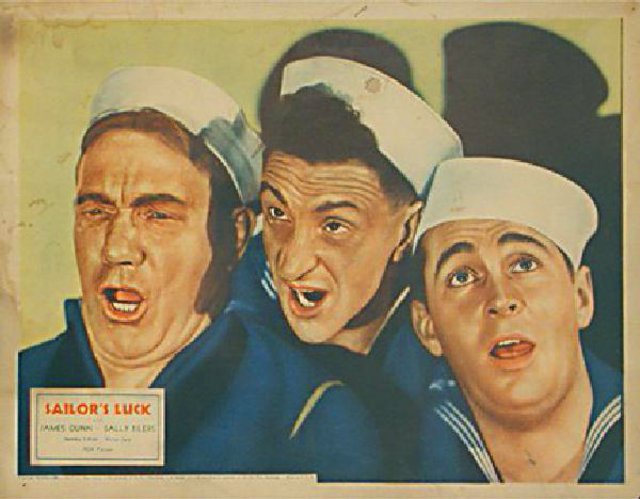 Sailor's Luck Original 1933 U.S. Scene Card