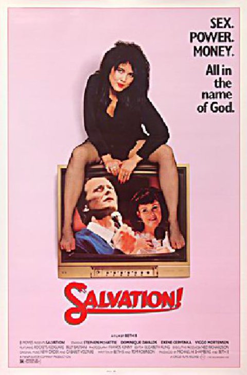 Salvation!: Have You Said Your Prayers Today? Original 1987 U.S. One Sheet Movie Poster