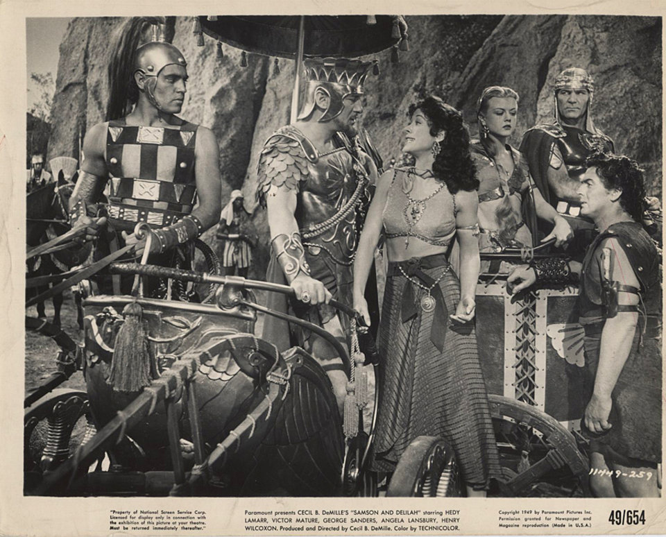 Samson and Delilah Original 1949 U.S. Silver Gelatin Single-Weight Photo