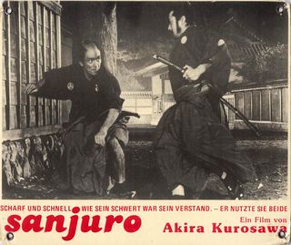 Sanjuro Original 1982 German Scene Card