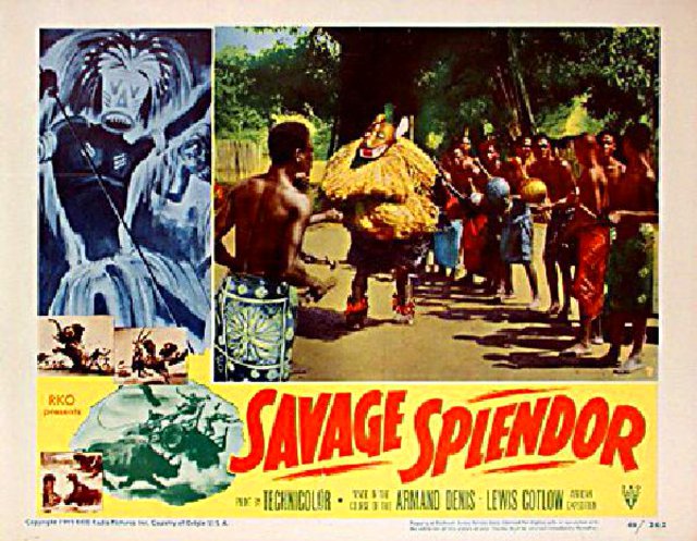Savage Splendor Original 1949 U.S. Scene Card
