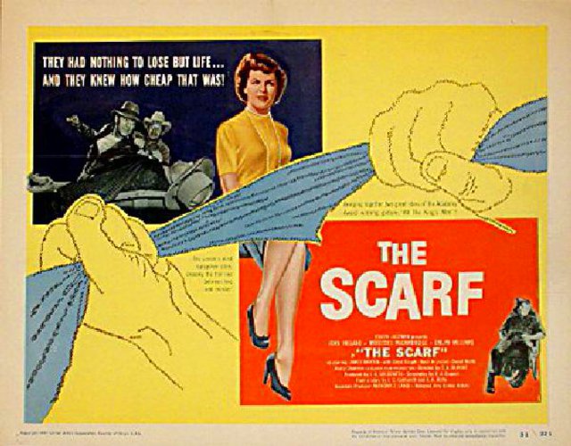 The Scarf Original 1951 U.S. Title Card