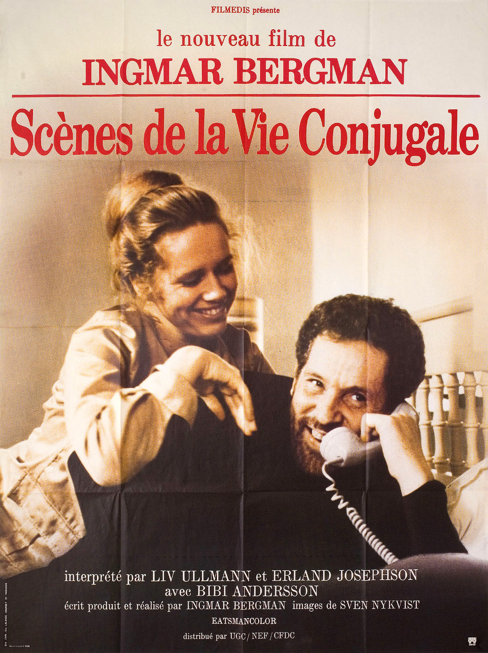 Scenes from a Marriage 1976 French Grande Poster