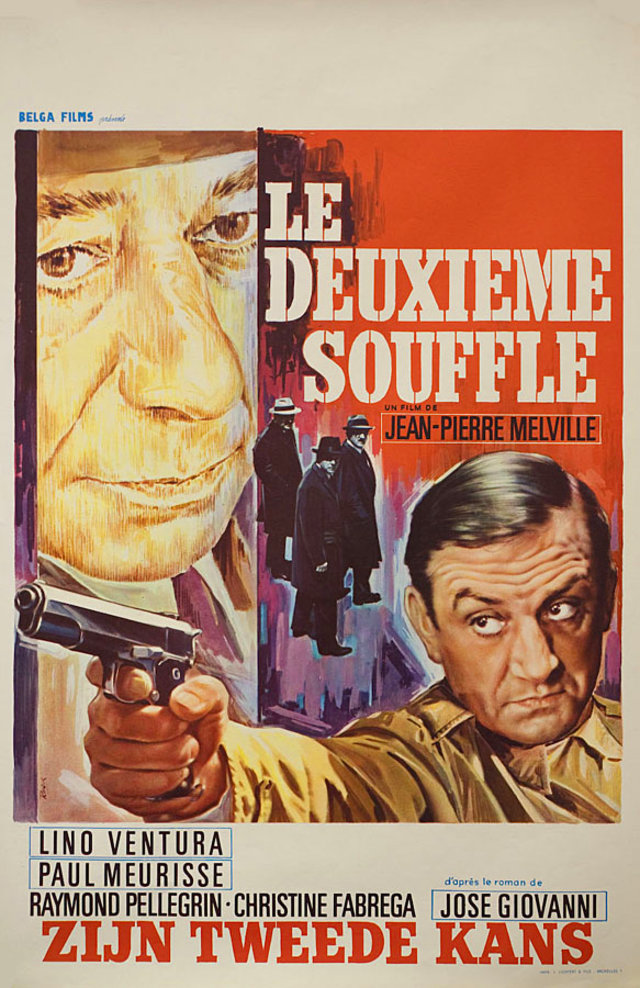 Second Breath Original 1966 Belgian Movie Poster