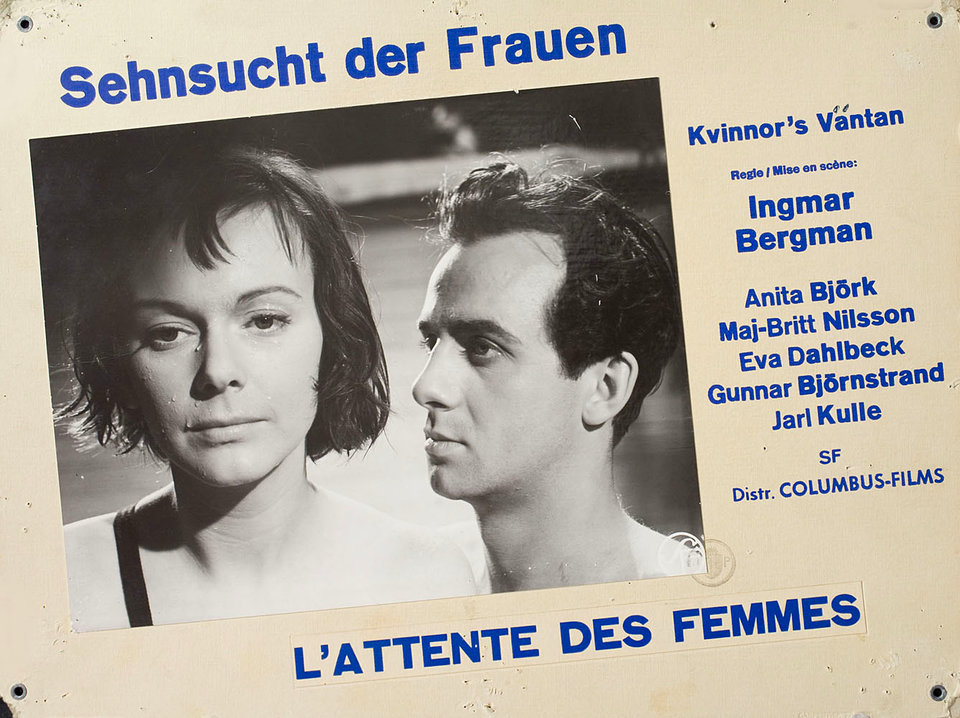 Secrets of Women 1962 Swiss Scene Card