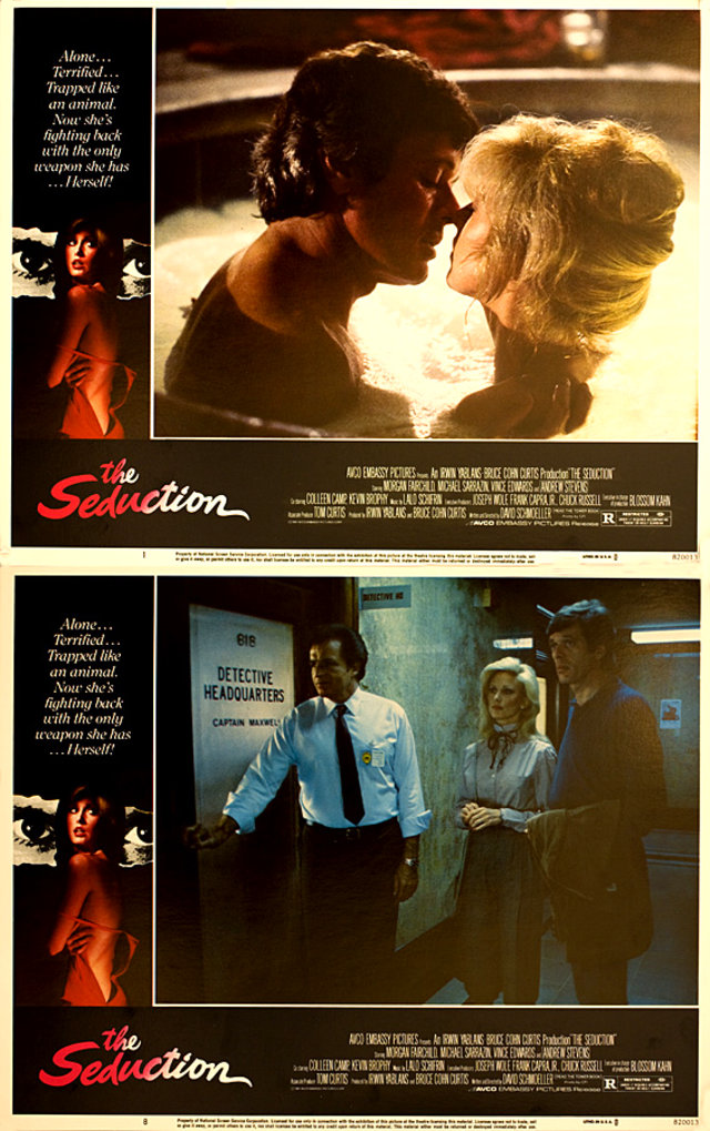 The Seduction Original 1982 U.S. Lobby Card Set