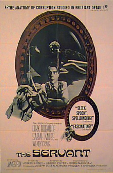 The Servant Original 1964 U.S. One Sheet Movie Poster