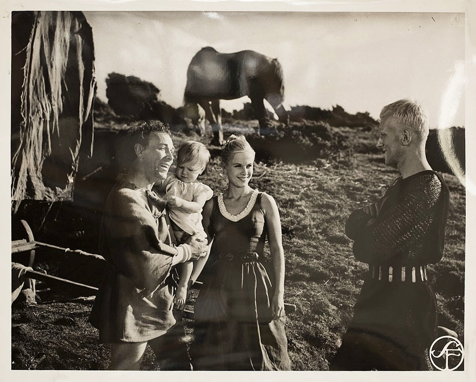 The Seventh Seal Original 1957 Swedish Silver Gelatin Single-Weight Photo