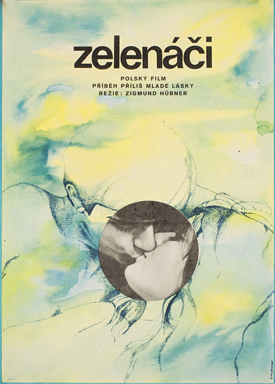 Sexteens Original 1972 Czech A3 Movie Poster