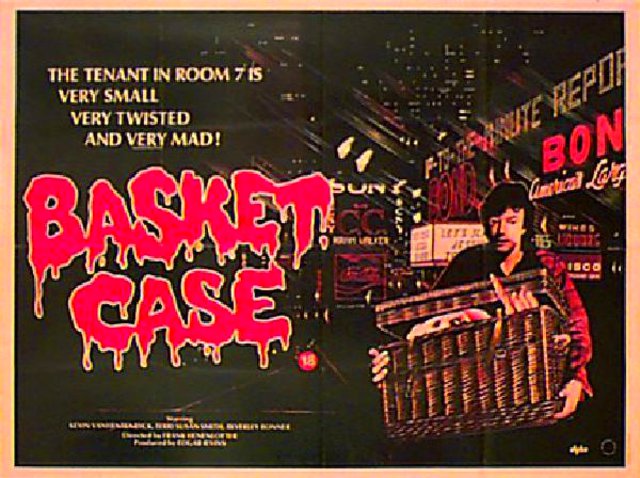 Basket Case 1982 British Quad Poster