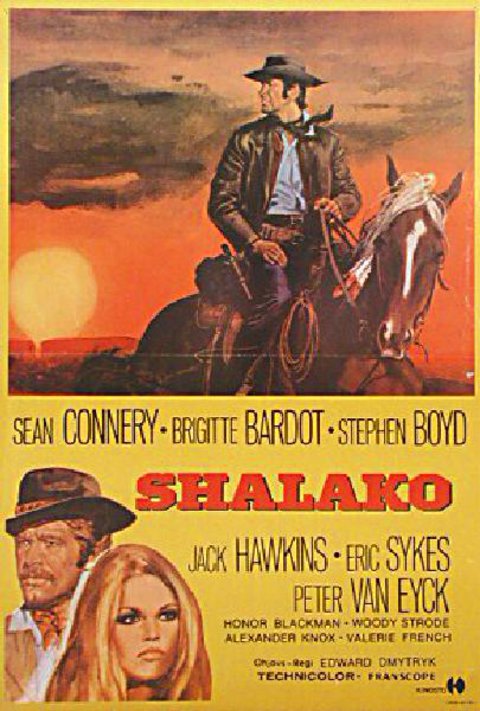 Shalako Original 1972 Finnish A2 Movie Poster