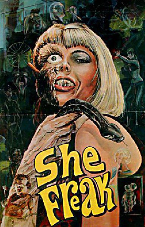 She Freak Original 1964 U.S. Movie Pressbook