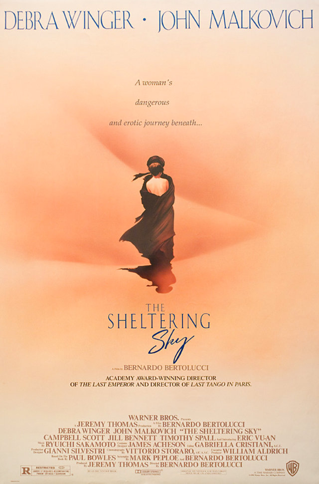 The Sheltering Sky Original 1990 U.S. One Sheet Movie Poster