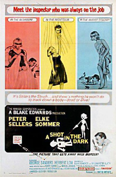 A Shot in the Dark Original 1964 U.S. One Sheet Movie Poster