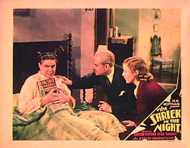 The Shriek in the Night Original 1933 U.S. Scene Card