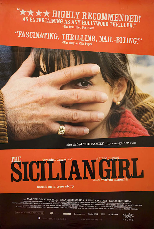 The Sicilian Girl Original 2008 U.S. One Sheet Movie Poster