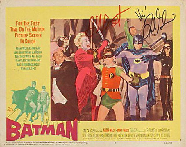 Batman: The Movie Original 1966 U.S. Scene Card